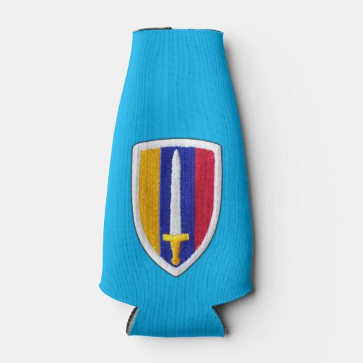 Veteranenveteranen van het leger USARV Vietnam Flesjeskoeler (Voorkant)