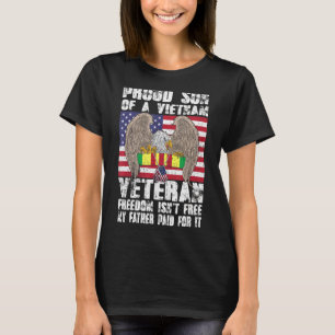 Veteranenvrijheid is niet vrij voor proud-zoon van t-shirt
