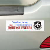 Veterano Boricua 2 - Bumpersticker (Op auto)