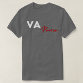 Veterans Affairs Nurse T-shirt (Design voorkant)