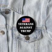 Veterans Against Trump Button (In situ)