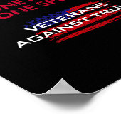 Veterans Anti-trump Draft Dodger Bone Spurs For Ve Poster (Hoek)