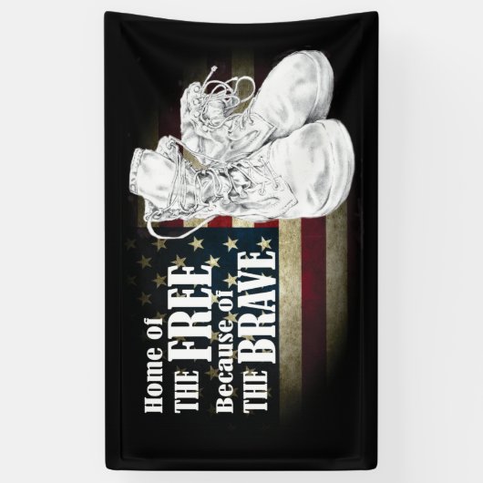 Veterans Banner (Verticaal)