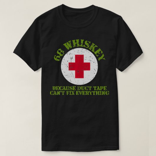Veterans Dag Memorial Day Combat Medics 68 Whiskey T-shirt (Design voorkant)