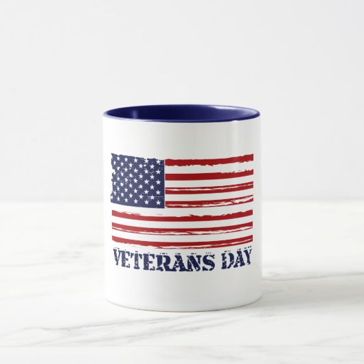 Veterans Dag & Morse Code Mok (Midden)