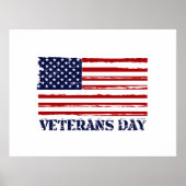 Veterans Dag & Morse Code Poster (Voorkant)