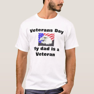 Veterans Dag T-shirt Mijn vader is een veteraan