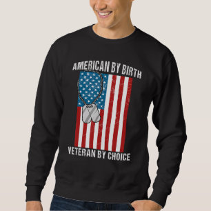 Veterans Day Amerikaan van Geboorte Veteraan Door  Trui
