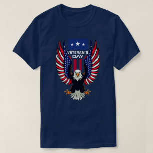 Veterans Day Amerikaanse Adelaar  T-shirt