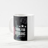 veterans day appreciation - thank you veterans koffiemok (Voorkant links)