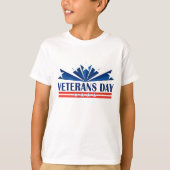 Veterans Day Boy T-shirt (Voorkant)