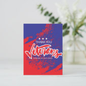 Veterans Day Briefkaart (Staand voorkant)