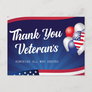 Veterans Day Briefkaart
