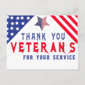 Veterans Day Briefkaart (Voorkant)