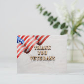 Veterans Day Briefkaart (Staand voorkant)