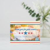 Veterans Day Briefkaart (Staand voorkant)