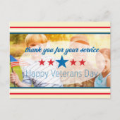 Veterans Day Briefkaart (Voorkant)