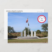 Veterans Day briefkaart (Voorkant / Achterkant)