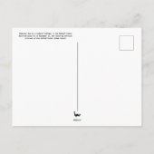 Veterans Day briefkaart (Achterkant)