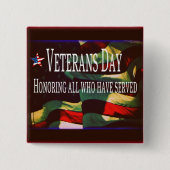 Veterans Day Button - Edelachtbare iedereen die he (Voorkant)