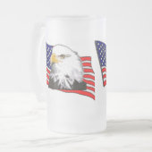 Veterans Day glazen mok (Voorkant links)