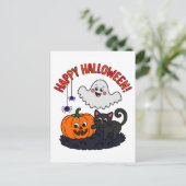 Veterans Day, Halloween, and Christmas 2025 Feestdagenkaart (Staand voorkant)