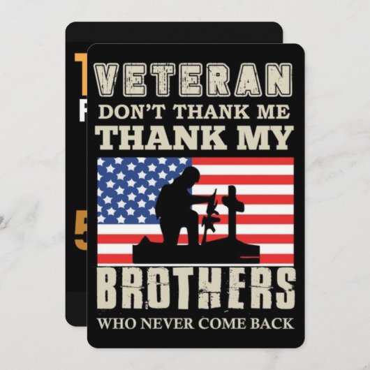 Veterans Day, Halloween, and Christmas 2025  Feestdagenkaart (Voorkant / Achterkant)