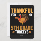 Veterans Day, Halloween, and Christmas 2025  Feestdagenkaart (Achterkant)