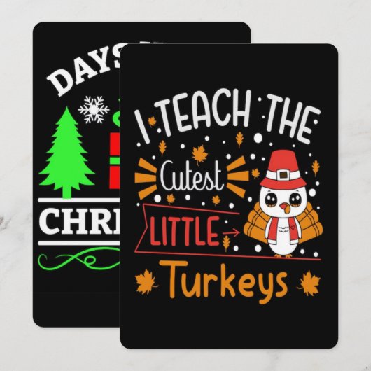 Veterans Day, Halloween, and Christmas 2025 Holid Feestdagenkaart (Voorkant / Achterkant)