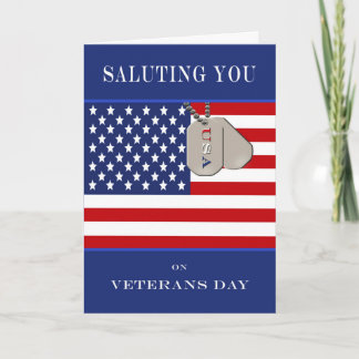 Veterans Day Kaart - groet je