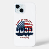 Veterans Day Patriotic Tee Case-Mate iPhone Case (Achterkant)