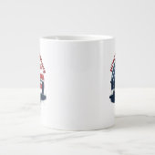 Veterans Day Patriotic Tee Grote Koffiekop (Voorkant)
