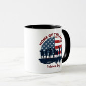 Veterans Day Patriotic Tee Mok (Voorkant rechts)