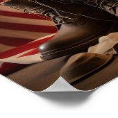 Veterans Day patriottische digitale print poster (Hoek)