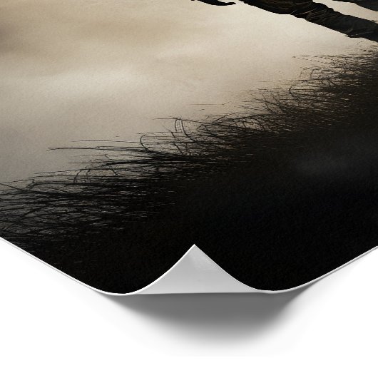 Veterans Day patriottische digitale print poster (Hoek)