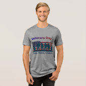 Veterans Day Tri-Blend Shirt (Voorkant volledig)