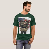 „Veterans Day Tribute – Honor Duty Sacrifice” T-shirt (Voorkant volledig)