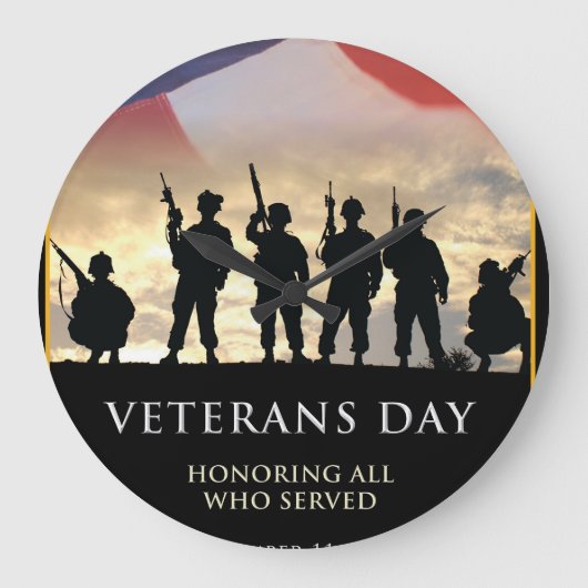 Veteran's Day USA  Grote Klok (Voorkant)