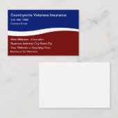 Veterans Insurance Services Patriottisch Visitekaartje (Voorkant / Achterkant)