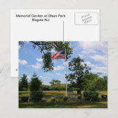 Veterans Memorial Garden Briefkaart (Voorkant / Achterkant)