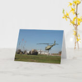 Veteran's Memorial in Grandview, Iowa Kaart (Gele Bloem)