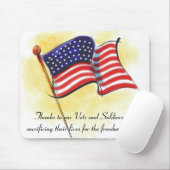 Veterans Mousepad Muismat (Met muis)