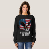 Veterans No Kings Amerikaanse Adelaar Trui (Voorkant volledig)
