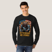 Veterans No Kings Graphic Bear T-shirt (Voorkant volledig)