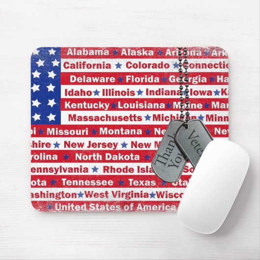 Veteran's onderscheiding muismat (Met muis)