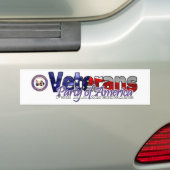 Veterans Party of America bumpersticker (Op auto)