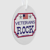 Veterans Rock Ornament (voorkant)
