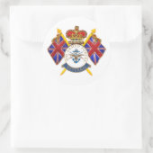 Veterans Ronde Sticker (Tas)