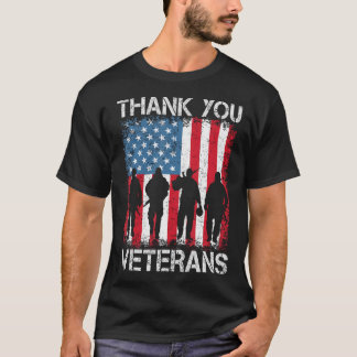 Veterans Shirt Dag Giften Bedankt Veteranen Tshirt