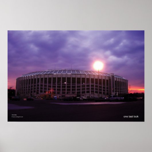 Veterans Stadium's laatste nacht Poster (Voorkant)